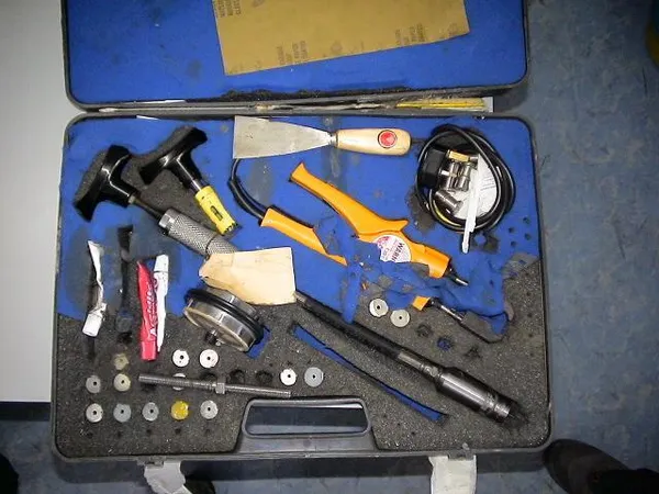 Test Plate Mounted with Dolly