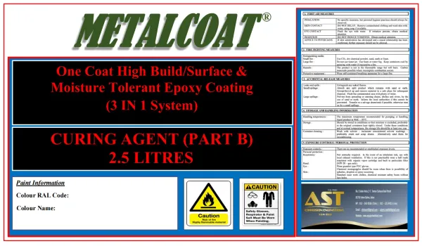 Metal-Coat 3-in-1 high build epoxy coating