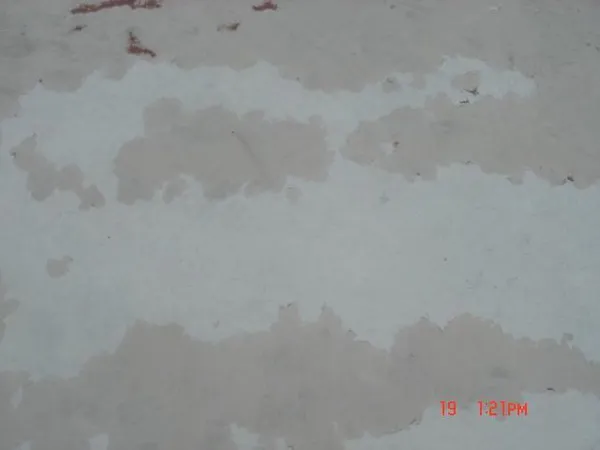 Roof Top Before Surface Preparation